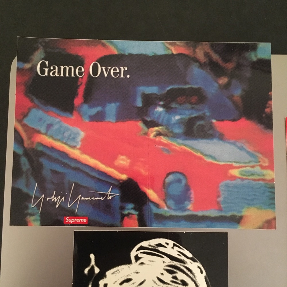 Supreme X Yohji Yamamoto Stickers - Picture 4 of 6